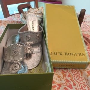 Reduced! Chic Jack Rogers Kitten Heel Sandals